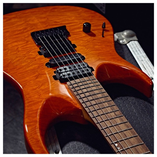 G4M 529 Carve Left Handed Electric Guitar, Violin Burst