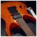 G4M 529 Carve Left Handed Electric Guitar, Violin Burst