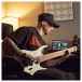 G4M 529 7-String Headless Electric Guitar, Ivory