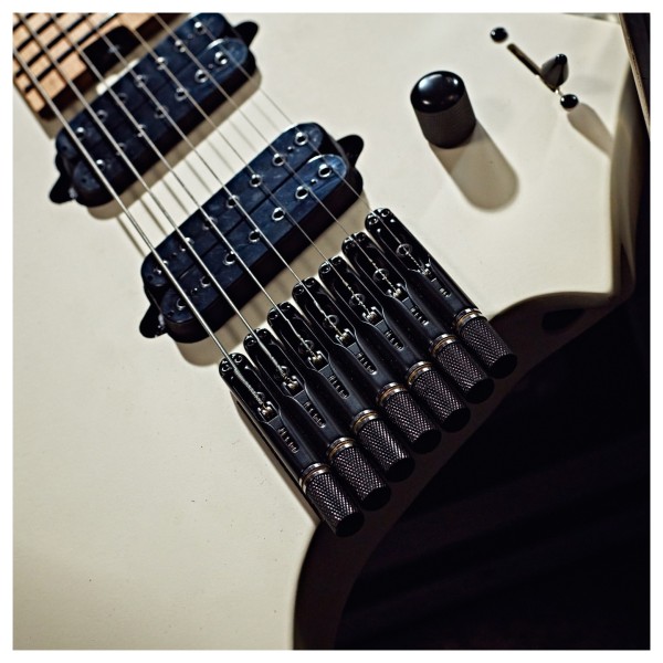 G4M 529 7-String Headless Electric Guitar, Ivory