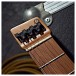 G4M 529 7-String Headless Electric Guitar, Trans Blue