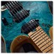 G4M 529 Headless Electric Guitar, Trans Blue