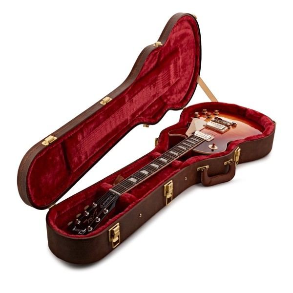 Gibson Les Paul Standard 50s Figured Top, Heritage Cherry Sunburst #205660087 - guitar in case