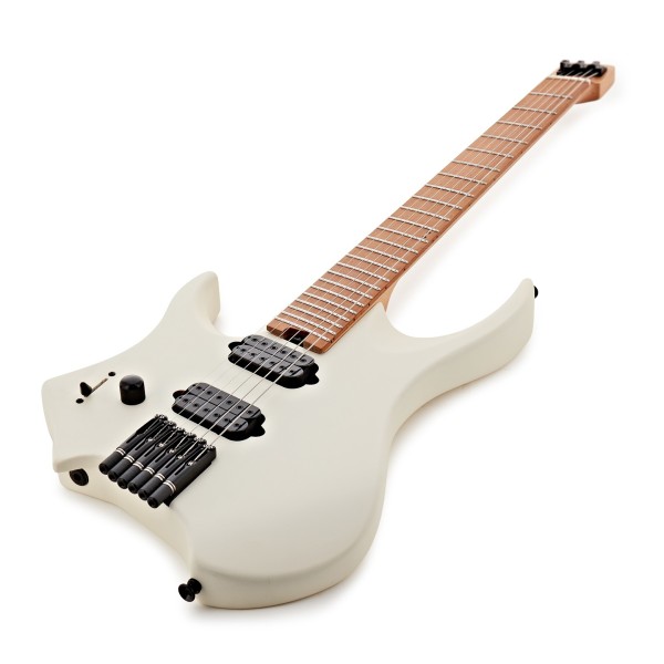 G4M 529 Headless Left Handed Electric Guitar, Ivory
