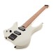 G4M 529 Headless Left Handed Electric Guitar, Ivory