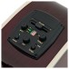 Epiphone EJ-200SCE Coupe Electro Acoustic, Wine Red tuner