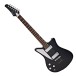 Hartwood Deytona Left Handed Electric Guitar, Black