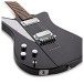 Hartwood Deytona Left Handed Electric Guitar, Black