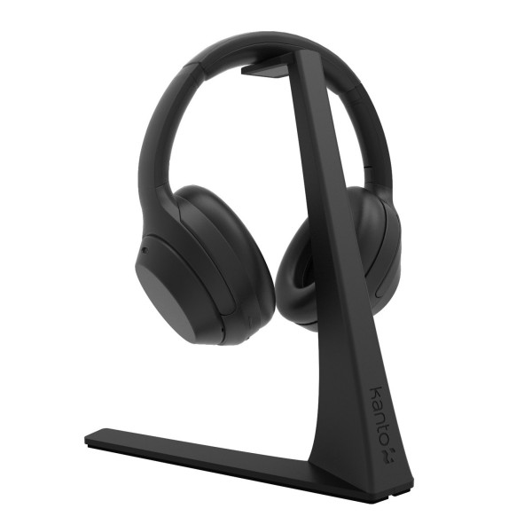 Kanto H3 Headphone Stand - With Headphones (Headphones Not IncludeD)