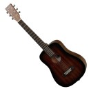 Tanglewood TWCRT Crossroads Left-Handed Travel Acoustic, Whisky Burst - Nearly New