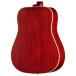 Epiphone Hummingbird Standard Left Handed, Cherry Sunburst - back of body