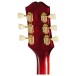 Epiphone Hummingbird Standard Left Handed, Cherry Sunburst - back of headstock