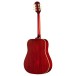 Epiphone Hummingbird Standard Left Handed, Cherry Sunburst - back