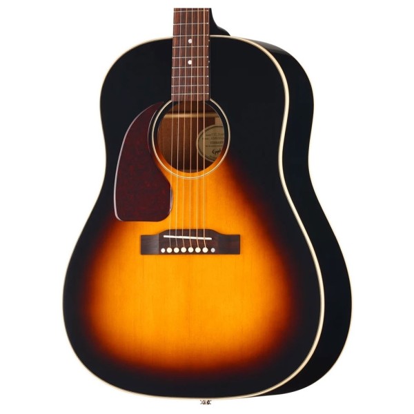 Epiphone J-45 Standard Left Handed, Vintage Sunburst - body