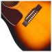 Epiphone J-45 Standard Left Handed, Vintage Sunburst - bridge