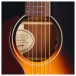Epiphone J-45 Standard Left Handed, Vintage Sunburst - preamp controls