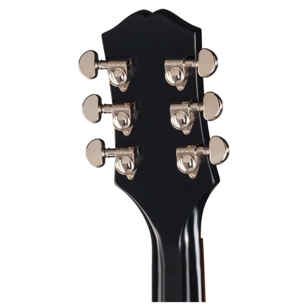 Epiphone J-45 Standard Left Handed, Vintage Sunburst - back of headstock
