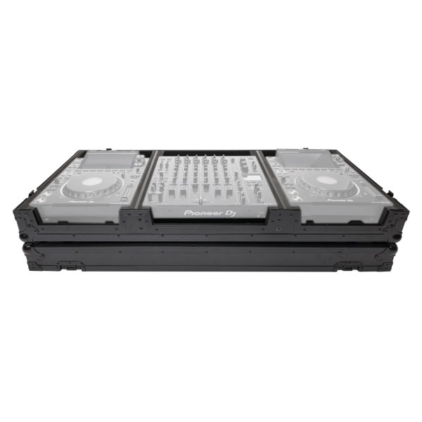 Magma Multi-Format DJ Case Player/Mixer Set, Black - Front Open 2 (CDJ/Media Player and Mixer Not Included)