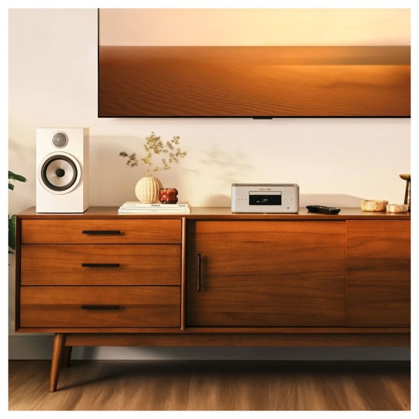 Marantz MCR 60n DAB Streaming Amplifier, Champagne - lifestyle 3