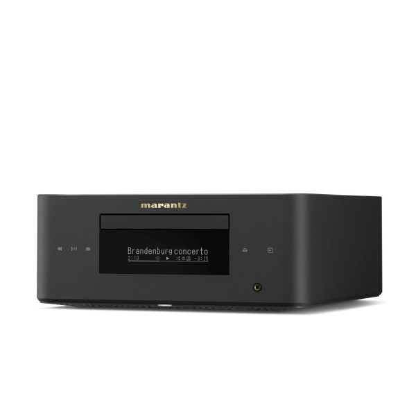 Marantz MCR 60n DAB Streaming Amplifier, Black - left 