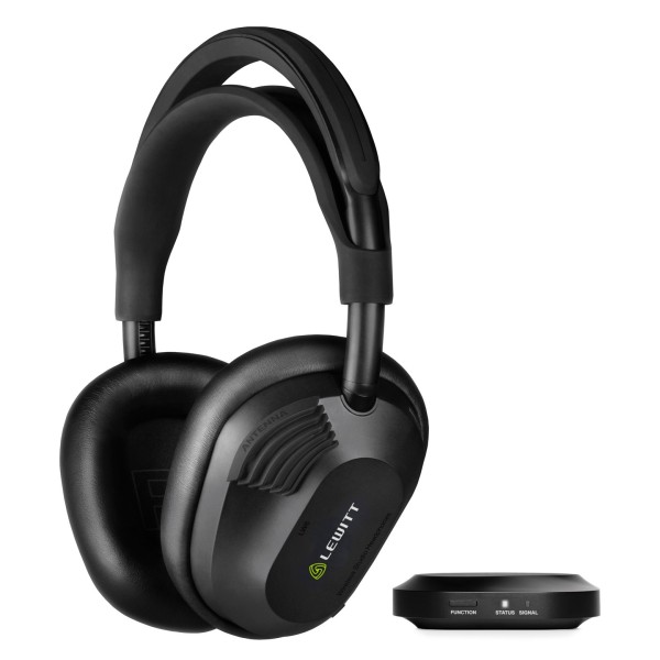 Lewitt LW6 Wireless Studio Headphones - Main Angled