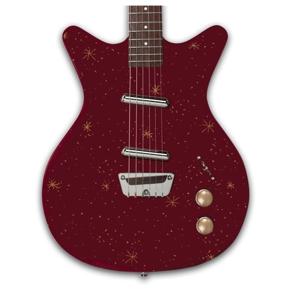 Danelectro Golden 50s, Maroon - body