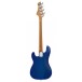 Tanglewood Northstar Pro 'NL6PBL' Electric Bass Guitar, Thru Blue - back
