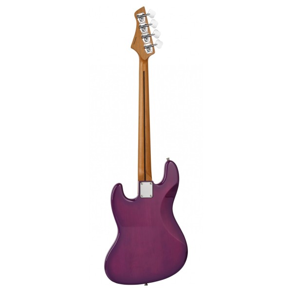 Tanglewood Northstar Pro 'NSP6JP' Electric Bass Guitar, Thru Purple - back