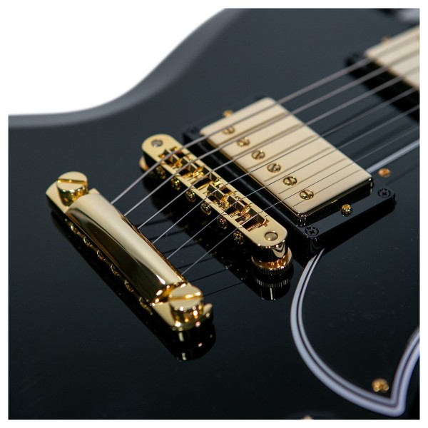 Gibson Custom SG Custom 2-Pickup, Ebony Fingerboard Gloss, Ebony #CS502200 - bridge pickup