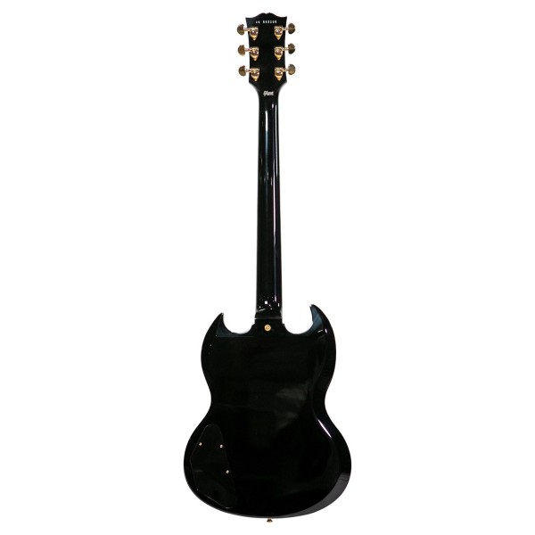 Gibson Custom SG Custom 2-Pickup, Ebony Fingerboard Gloss, Ebony #CS502200 - back