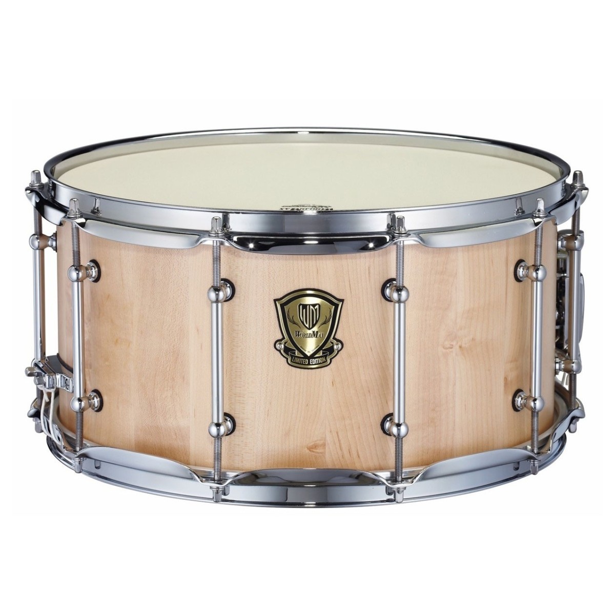 WorldMax 14" x 7" Artisan Maple Stave Snare Drum
