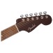 Fender California Deluxe Redondo Jr. E Mahogany, Natural - headstock