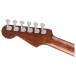 Fender California Deluxe Redondo Jr. E Mahogany, Natural - back of headstock