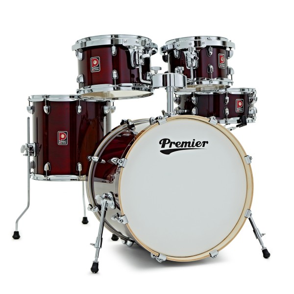 Premier Artist 20" 5pc Fusion Shell Pack, Cherry Red