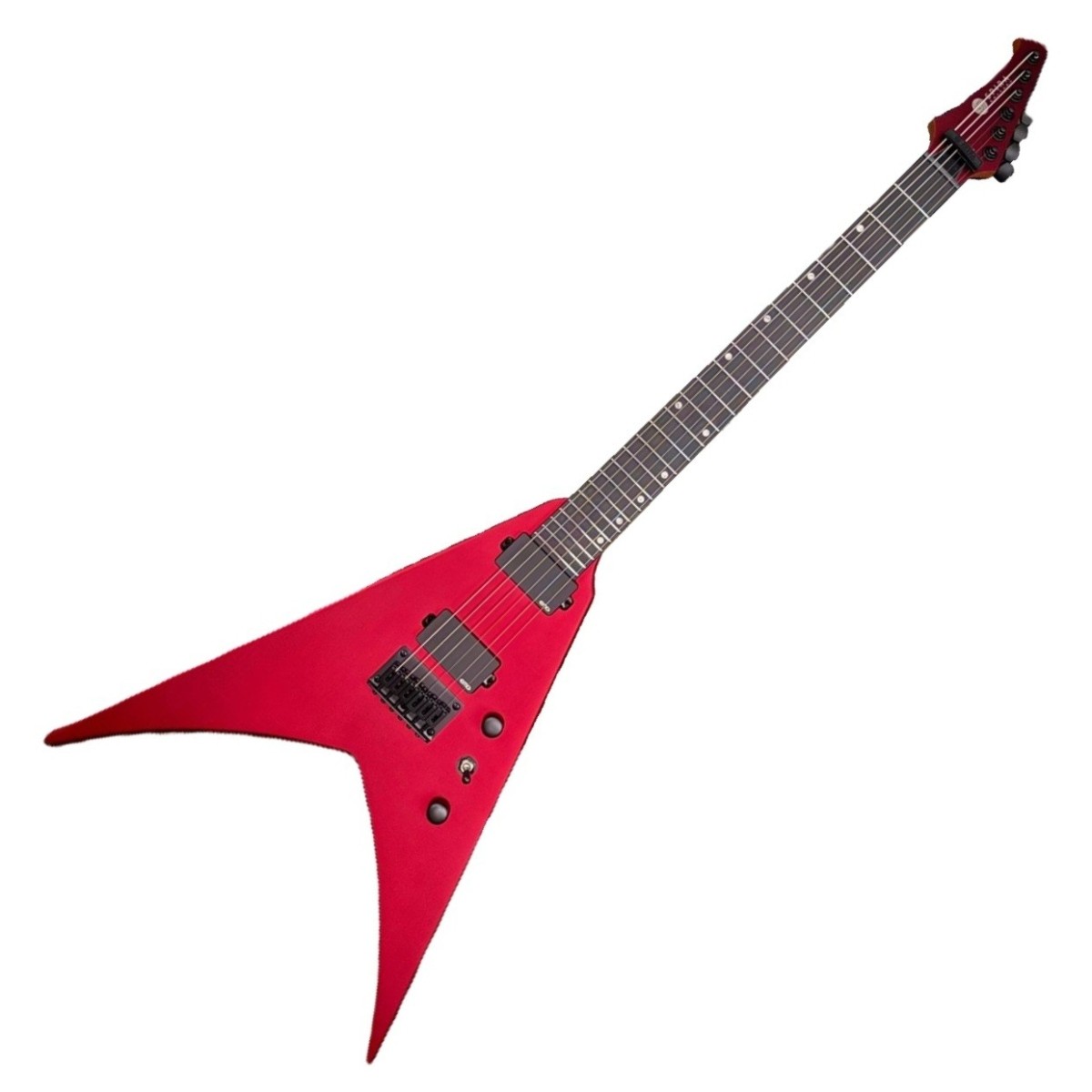 Spira Guitars V-400 EMG Candy Apple Red