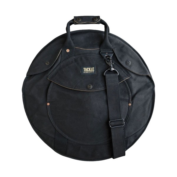 Tackle Zipperless 22" Black Canvas Cymbal Case