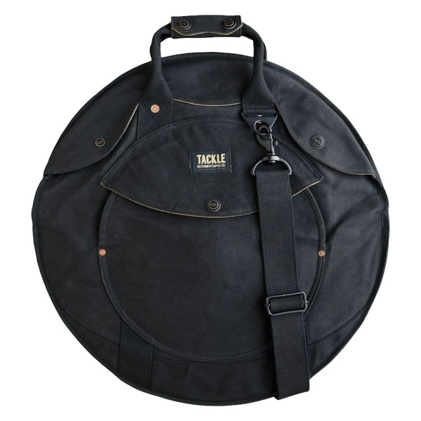 Tackle Zipperless 24" Black Canvas Cymbal Case