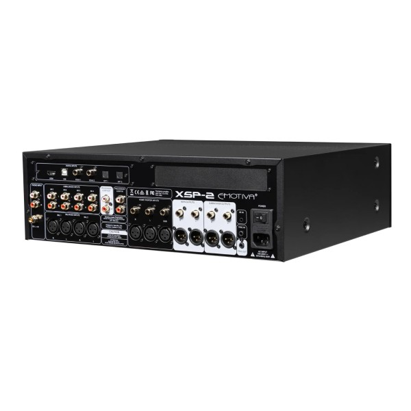 Emotiva XSP-2 Differential Reference Stereo Preamplifier - rear angle 