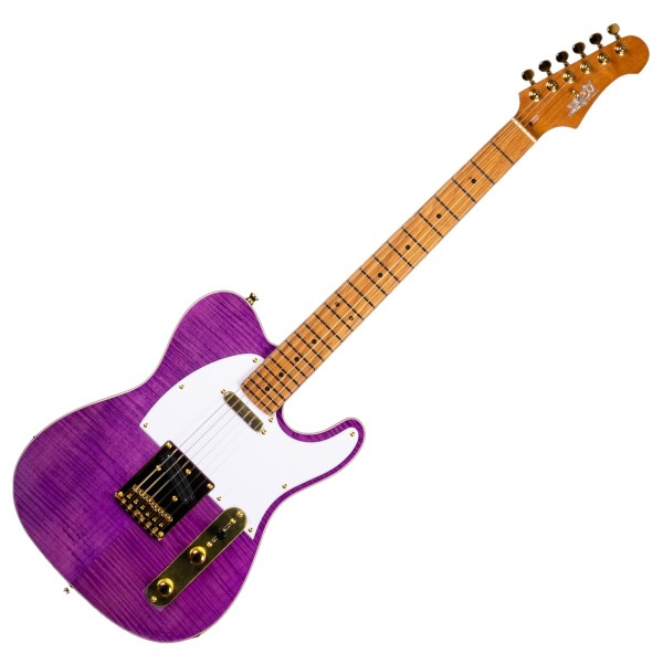 JET Guitars JT-600 Roasted Maple, Purple