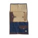 Tackle Waxed Canvas Bi-Fold Stick Bag, Navy