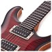 PRS Custom 24 'Birds of a Feather' Limited Edition, Blood Red - upper frets