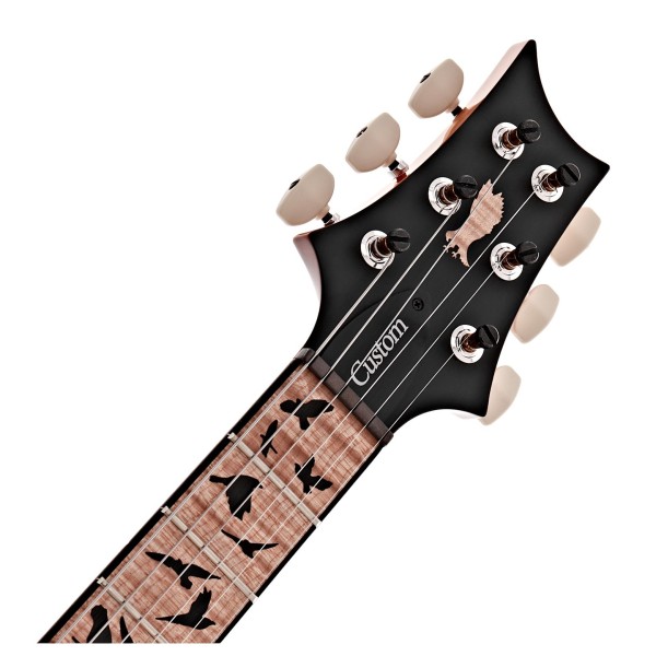 PRS Custom 24 'Birds of a Feather' Limited Edition, Blood Red - headstock