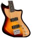 Fender American Ultra II Meteora Bass, Ebony Fingerboard, Ultraburst - hardware