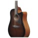 Ibanez AAD51CE Advanced Acoustic, Dark Violin Sunburst - body