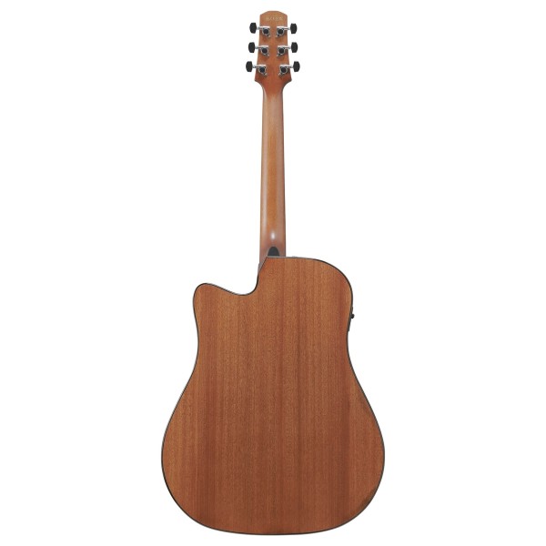 Ibanez AAD51CE Advanced Acoustic, Dark Violin Sunburst - back