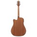 Ibanez AAD51CE Advanced Acoustic, Dark Violin Sunburst - back