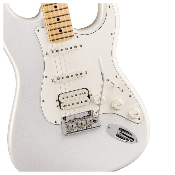 Fender Juanes Stratocaster, Luna White - hardware