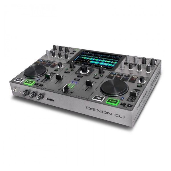Prime GO+ Standalone DJ Controller - Angled
