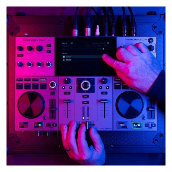 Denon DJ Prime GO+ Portable Portable Standalone DJ System - Lifestyle
