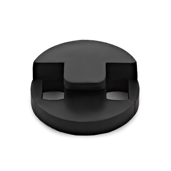 Round Rubber Double Bass Mute by Gear4music